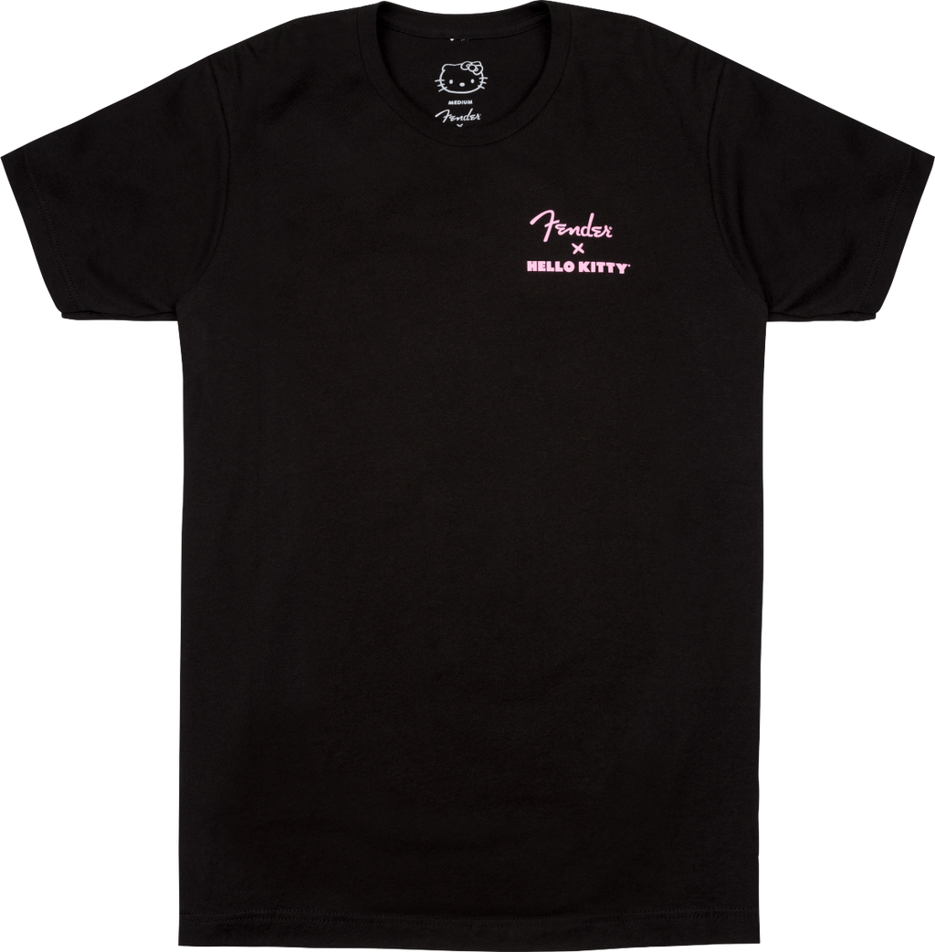 Fender x Hello Kitty Back Logo Tee - Blk L