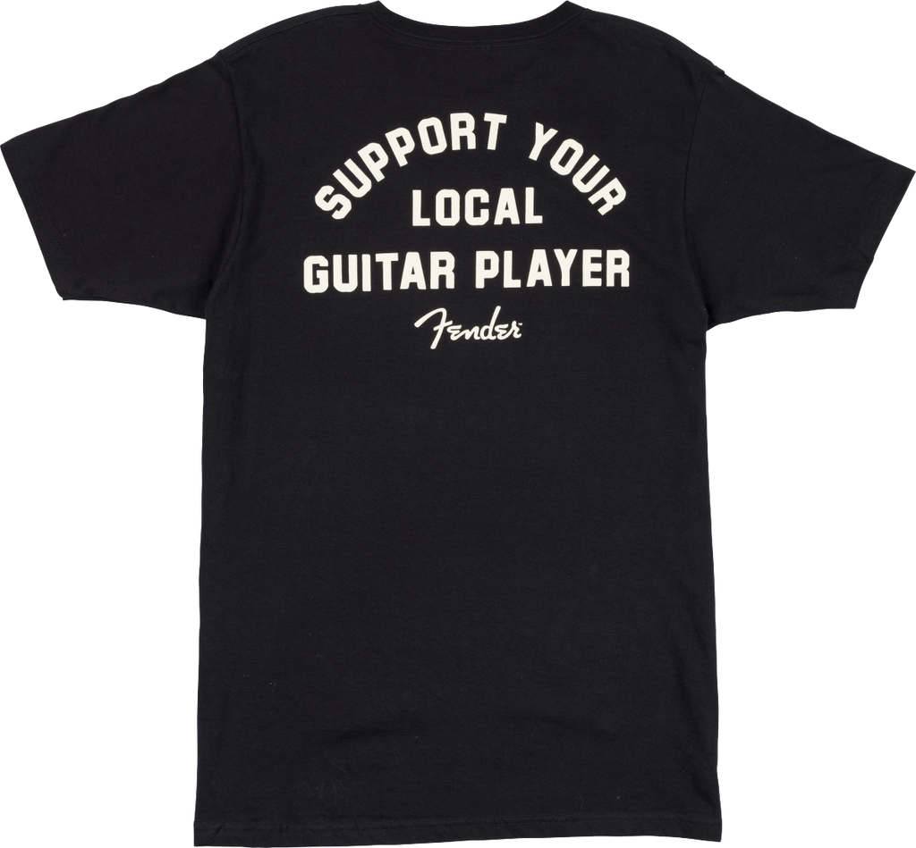 Fender Support Your Local Guitar Player Tee - Black - S