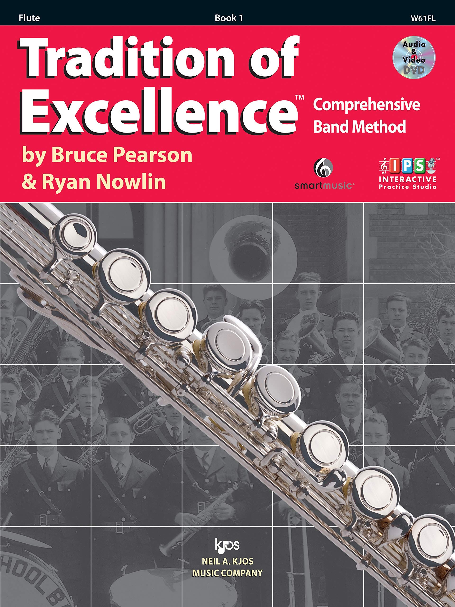 Tradition Of Excellence Bk 1 Bk/Dvd - Flute (W61FL)