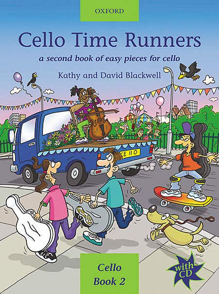 Cello Time Runners Bk/Cd
