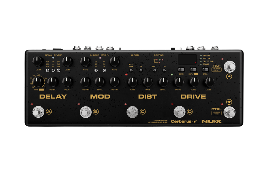 NU-X NME-3 Cerberus Integrated Effects & Controller
