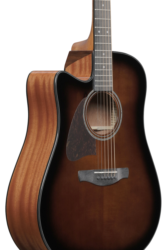 Ibanez AAD51LCE Acoustic Guitar - Dark Violin Sunburst High Gloss - Left Handed