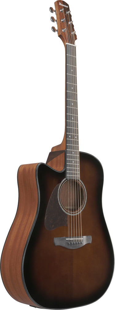 Ibanez AAD51LCE Acoustic Guitar - Dark Violin Sunburst High Gloss - Left Handed