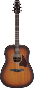 Ibanez AAD54E Acoustic Guitar - Open Pore Mahogany Sunburst