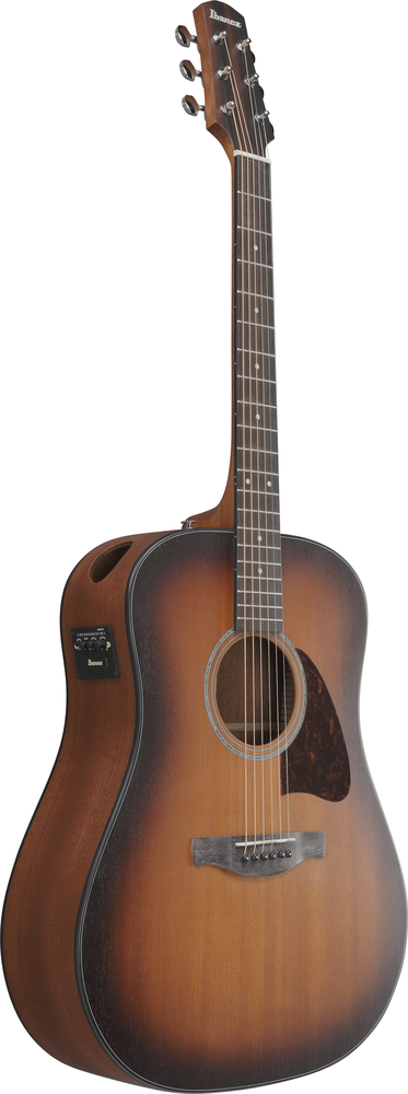 Ibanez AAD54E Acoustic Guitar - Open Pore Mahogany Sunburst