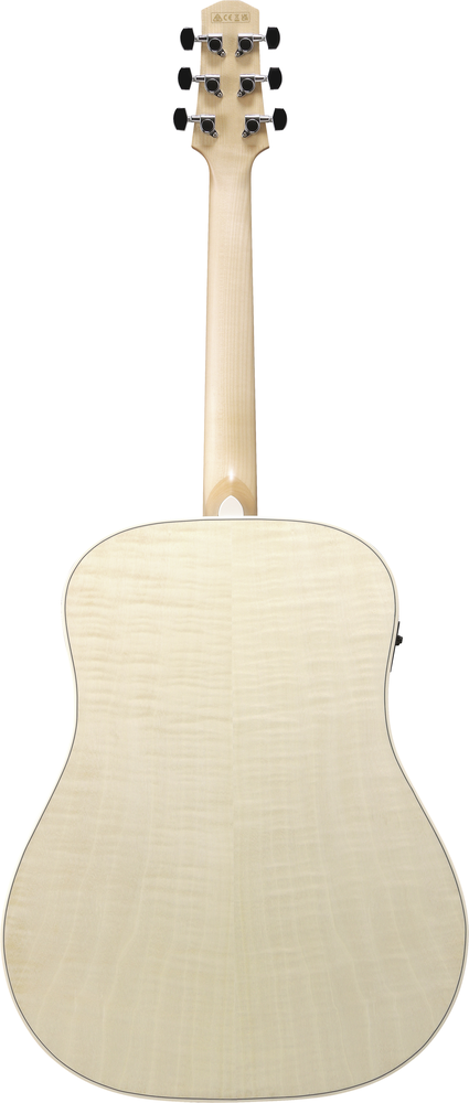 Ibanez AAD77M1E Acoustic Guitar - Open Pore Antique White