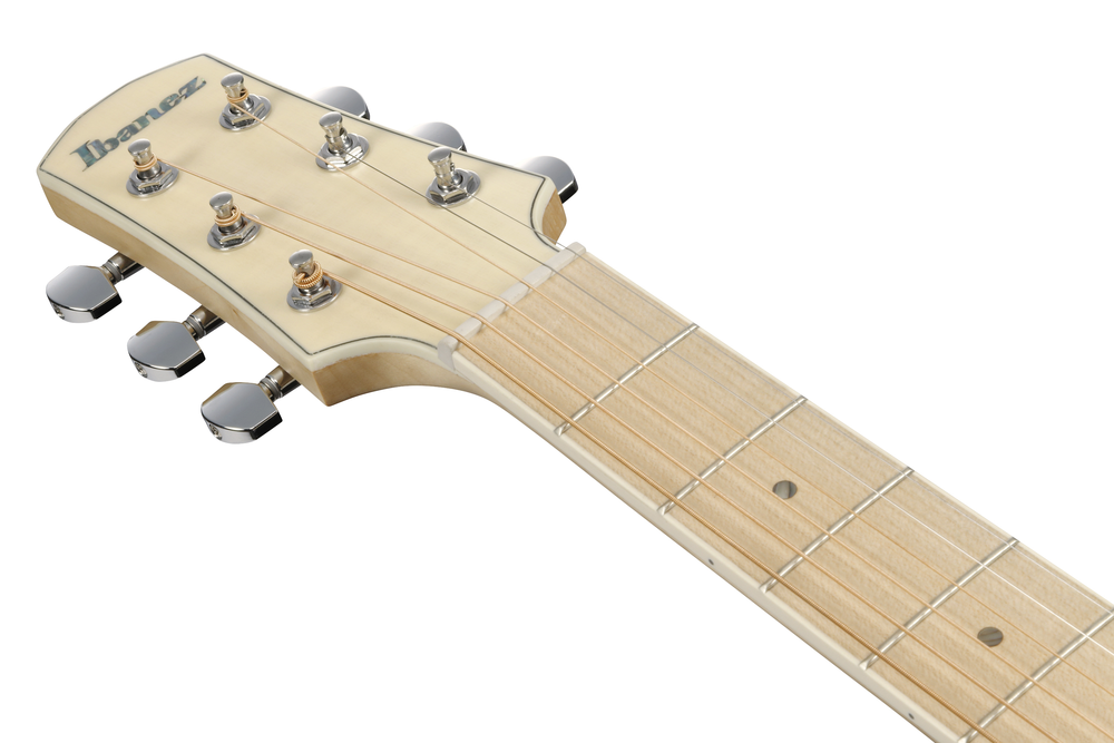 Ibanez AAD77M1E Acoustic Guitar - Open Pore Antique White