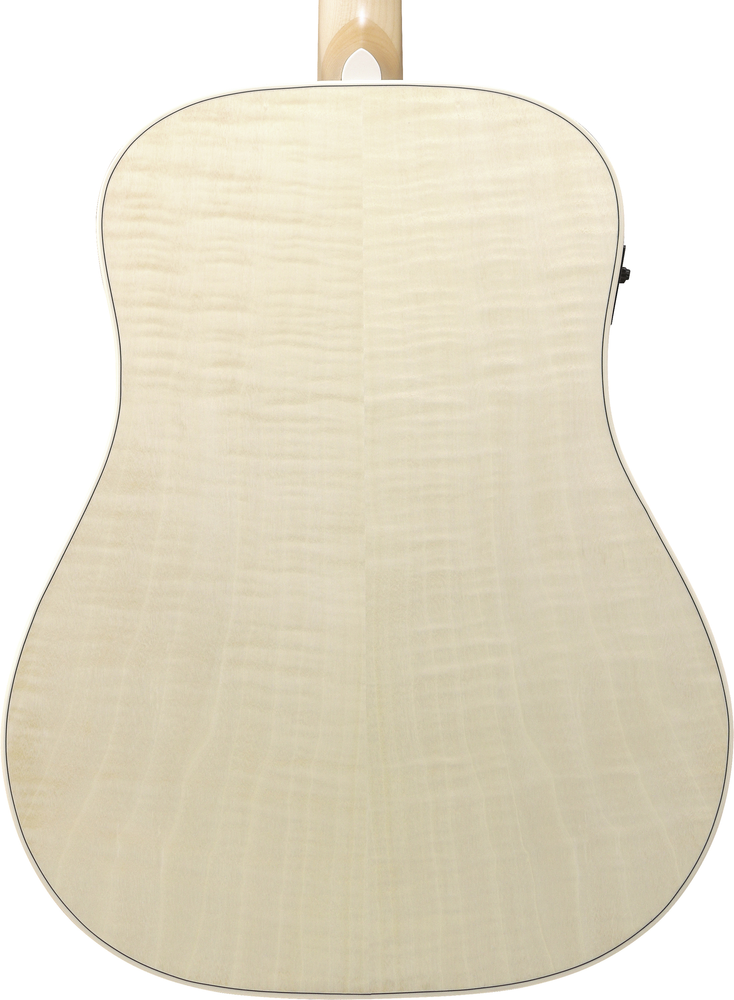 Ibanez AAD77M1E Acoustic Guitar - Open Pore Antique White