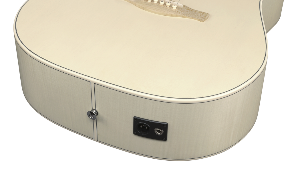 Ibanez AAD77M1E Acoustic Guitar - Open Pore Antique White