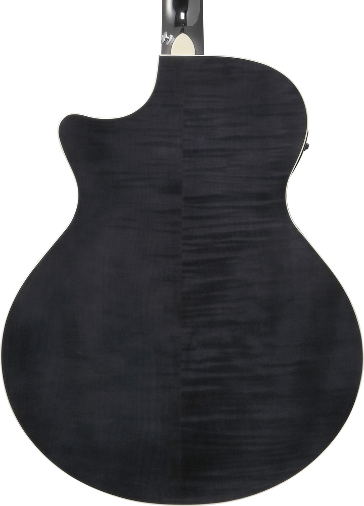 Ibanez AE170 Acoustic Guitar - Transparent Black High Gloss