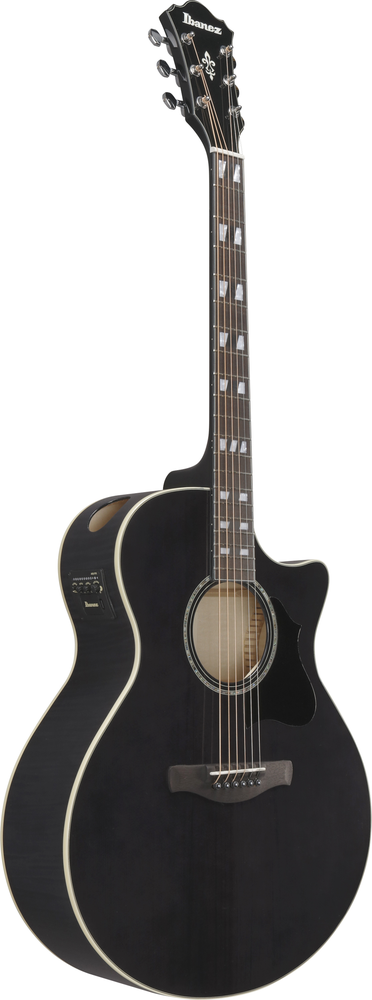 Ibanez AE170 Acoustic Guitar - Transparent Black High Gloss