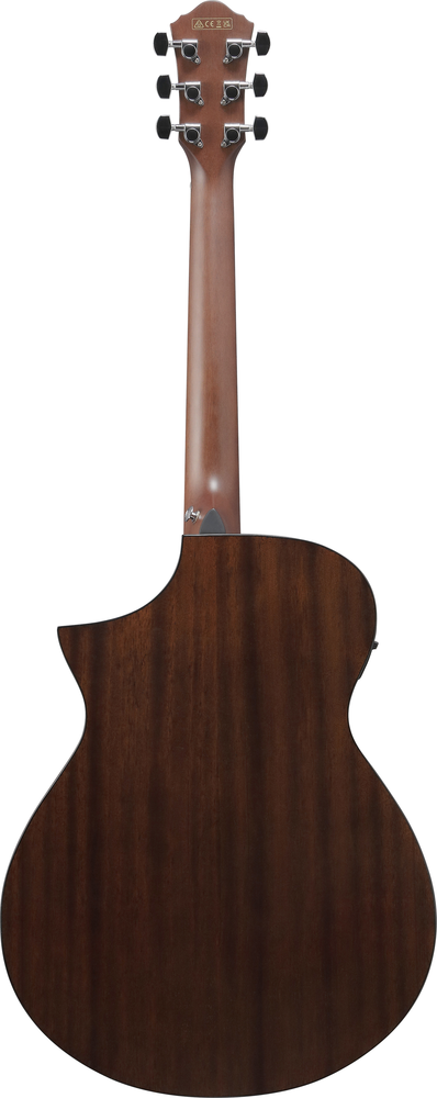 Ibanez AEWC16QA Acoustic Guitar - Transparent Emerald Burst High Gloss top / Natural High Gloss back and sides