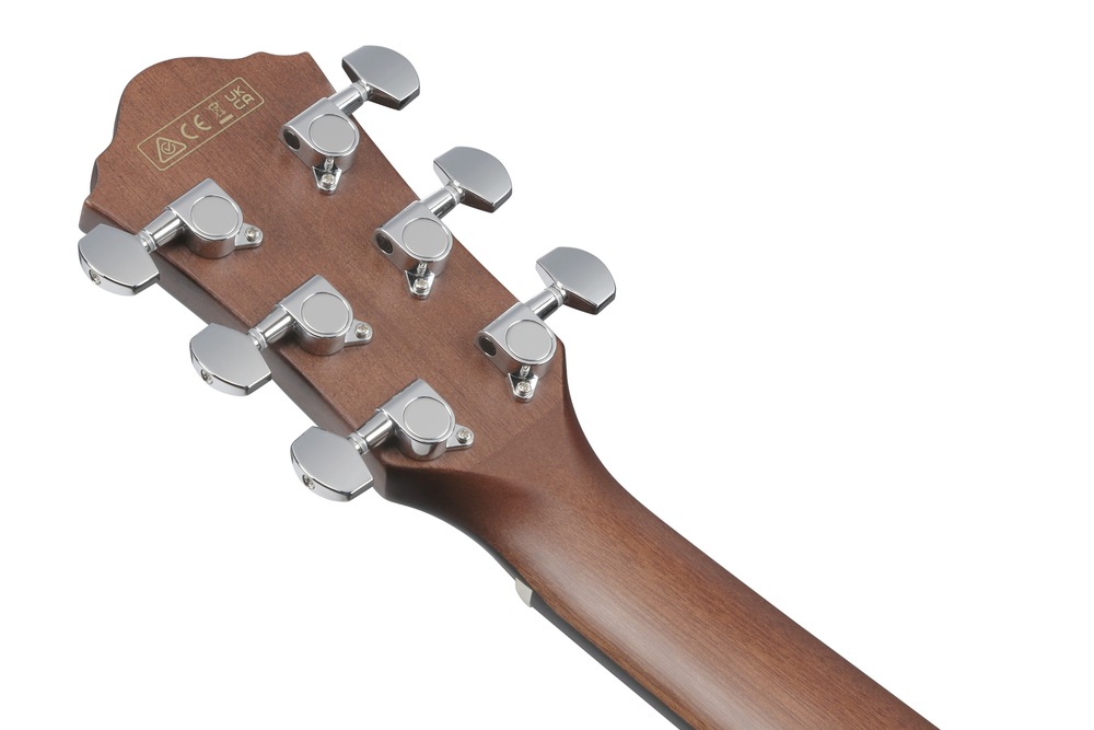 Ibanez AEWC16QA Acoustic Guitar - Transparent Blue Sunburst High Gloss top / Natural High Gloss back and sides
