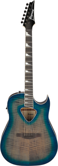 Ibanez ALT50FA Acoustic Guitar - Blue Doom Burst High Gloss
