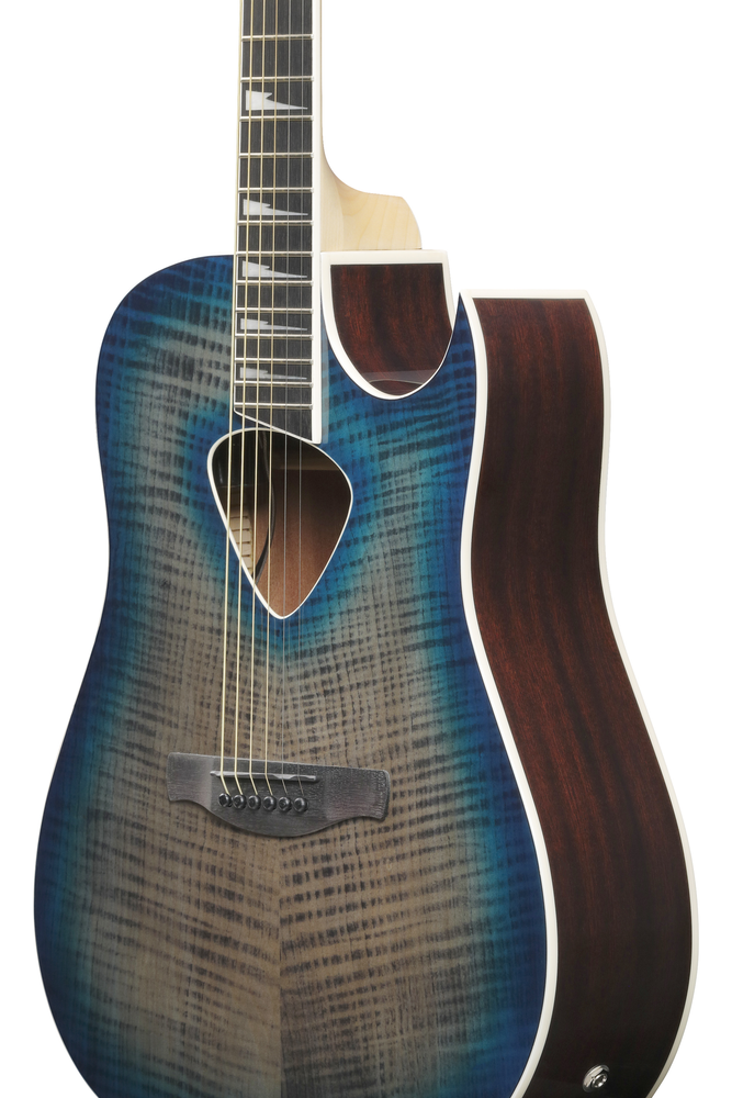 Ibanez ALT50FA Acoustic Guitar - Blue Doom Burst High Gloss