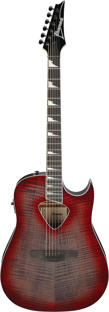 Ibanez ALT50FA Acoustic Guitar - Red Doom Burst High Gloss