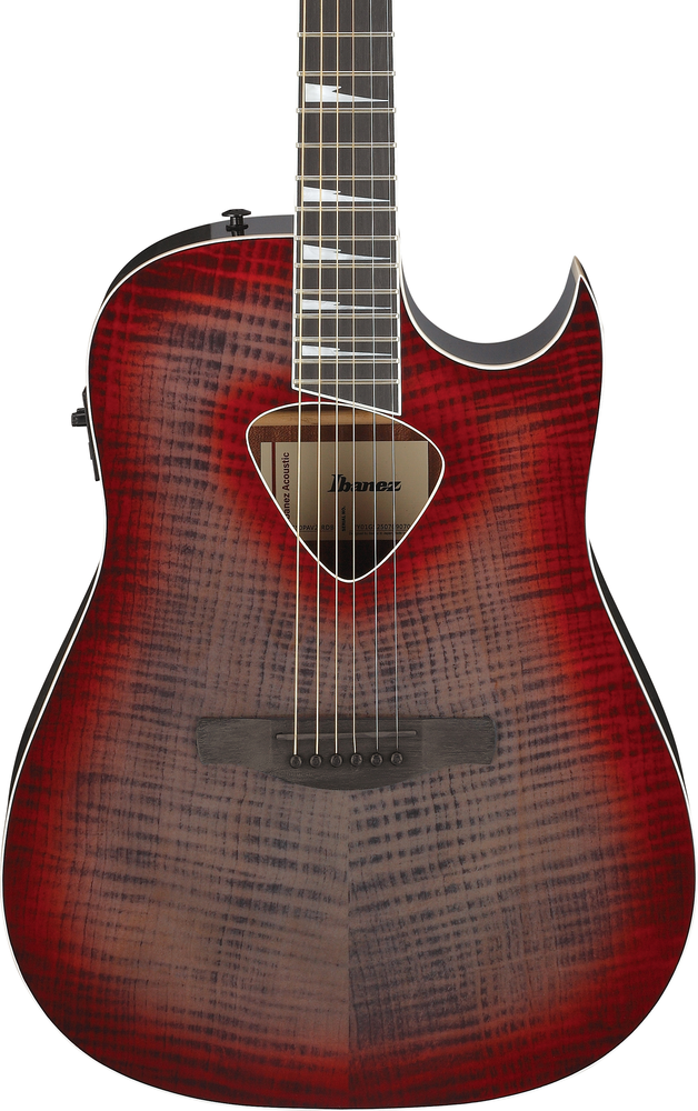 Ibanez ALT50FA Acoustic Guitar - Red Doom Burst High Gloss