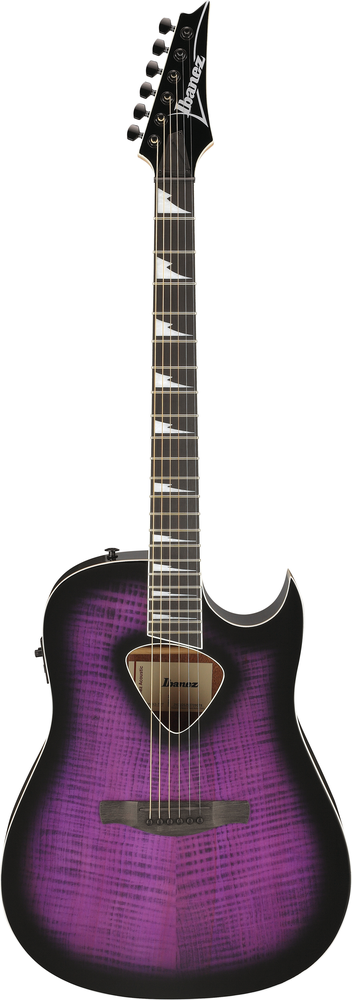 Ibanez ALT50FA Acoustic Guitar - Transparent Violet Sunburst High Gloss