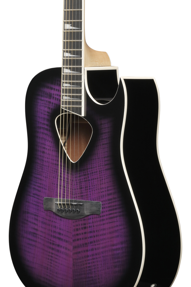 Ibanez ALT50FA Acoustic Guitar - Transparent Violet Sunburst High Gloss