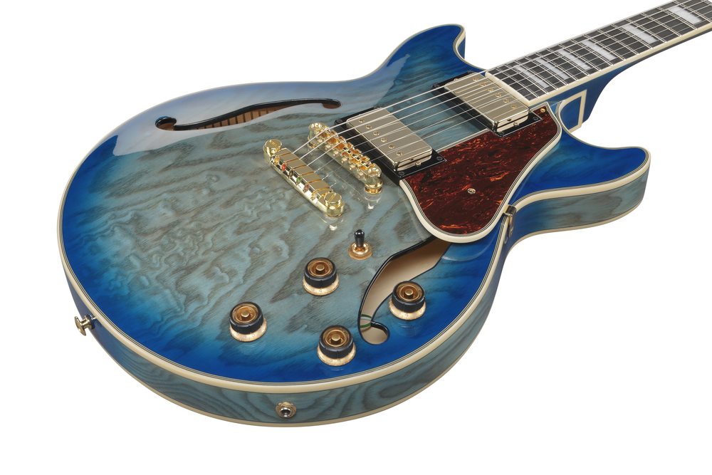 Ibanez AM93QA Electric Guitar - Jet Blue Burst