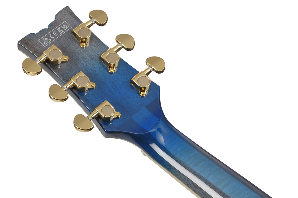 Ibanez AM93QA Electric Guitar - Jet Blue Burst