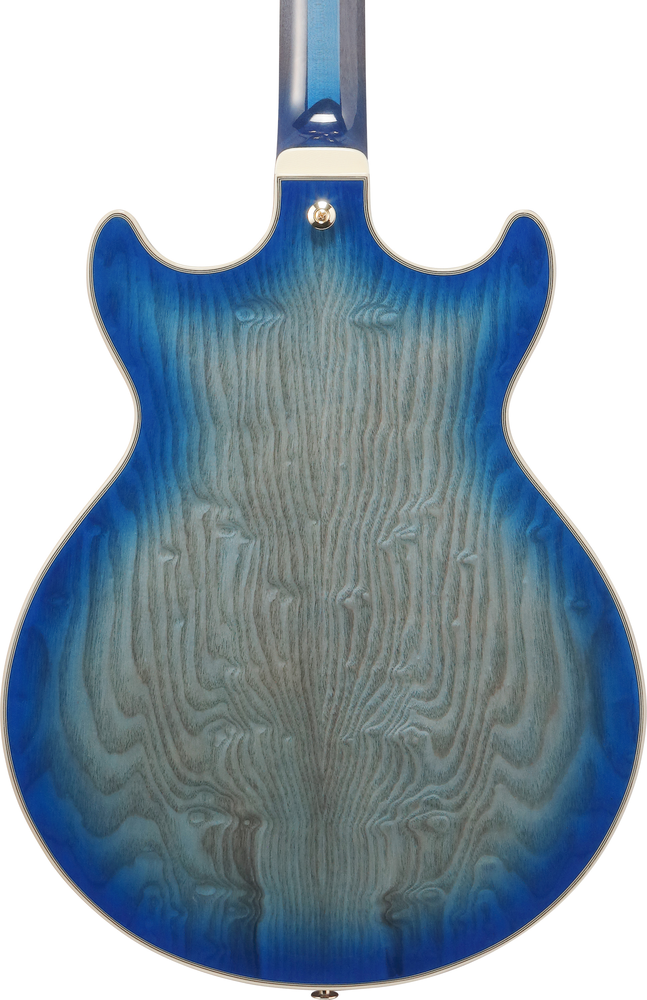 Ibanez AM93QA Electric Guitar - Jet Blue Burst