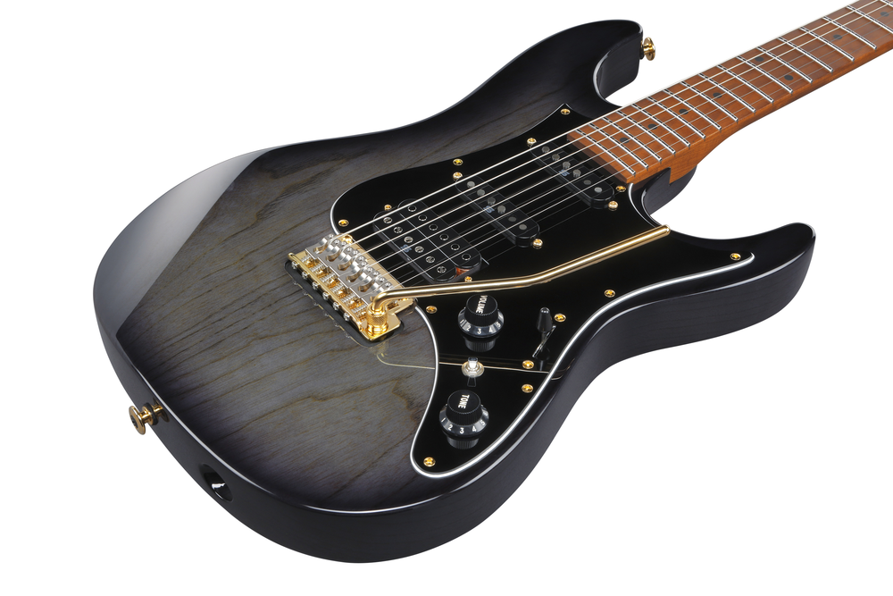 Ibanez AZ2204AG Electric Guitar - Transparent Gray Burst