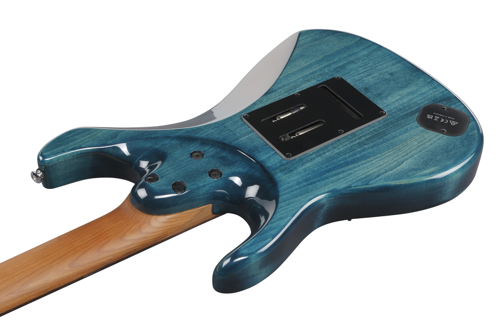 Ibanez AZ447P1QM 7-String Electric Guitar -  Cosmic Blue