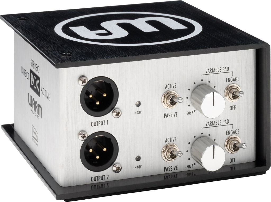 Warm Audio WA-DIA2 ACTIVE Stereo DI