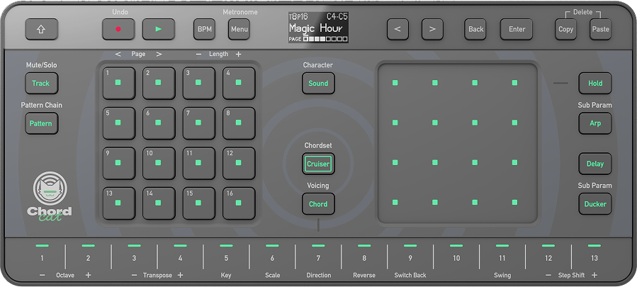 AlphaTheta Chordcat 8-Track Groovebox