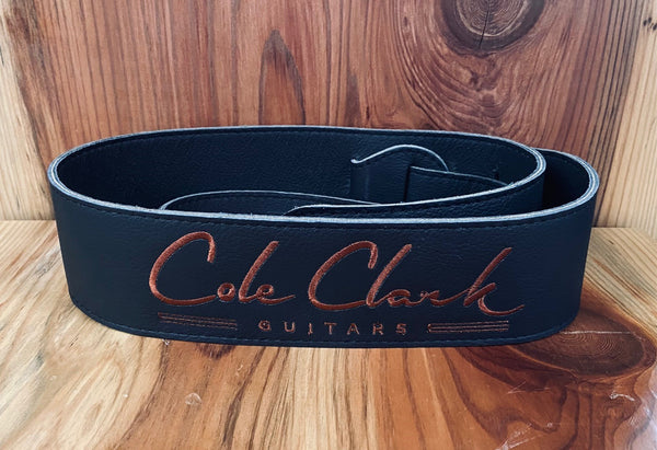 Cole Clark Deluxe Guitar Strap - Black