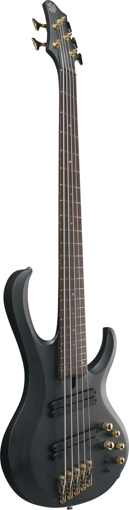 Ibanez BTB605LM Electric Bass - Black Flat