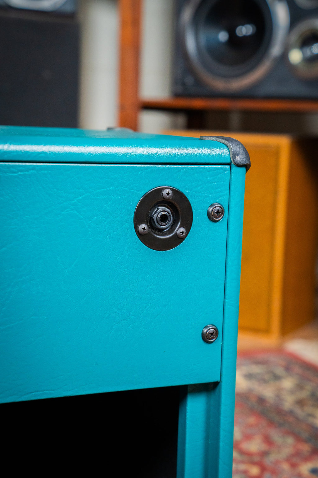 Bad Cat CUSTOM Era 30 1x12" Guitar Cab - Antique Green / Gold Piping