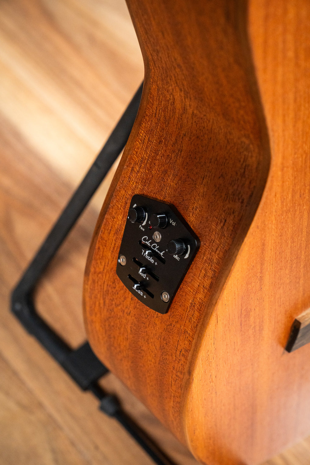 Cole Clark SP1E-MMAH Studio Parlour 24.75" Scale Acoustic - Mahogany
