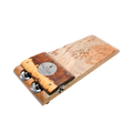 Wild Dog CUSTOM SHOP Stomp-Box w/Jingles - Figured / Exotic Hardwood Timbers