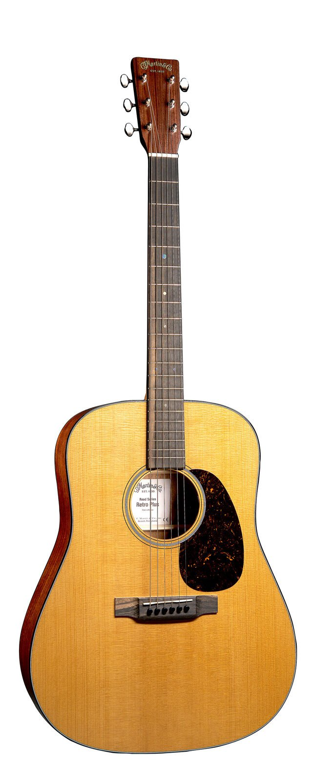 Martin Road Series DE Retro Plus Mahogany Acoustic Guitar w/Gigbag