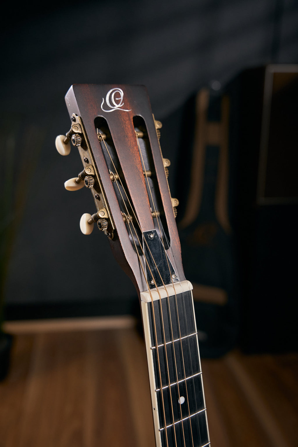Ortega RRG30E-WB Electric Resonator w/Bag - Walnut - Pre-Owned