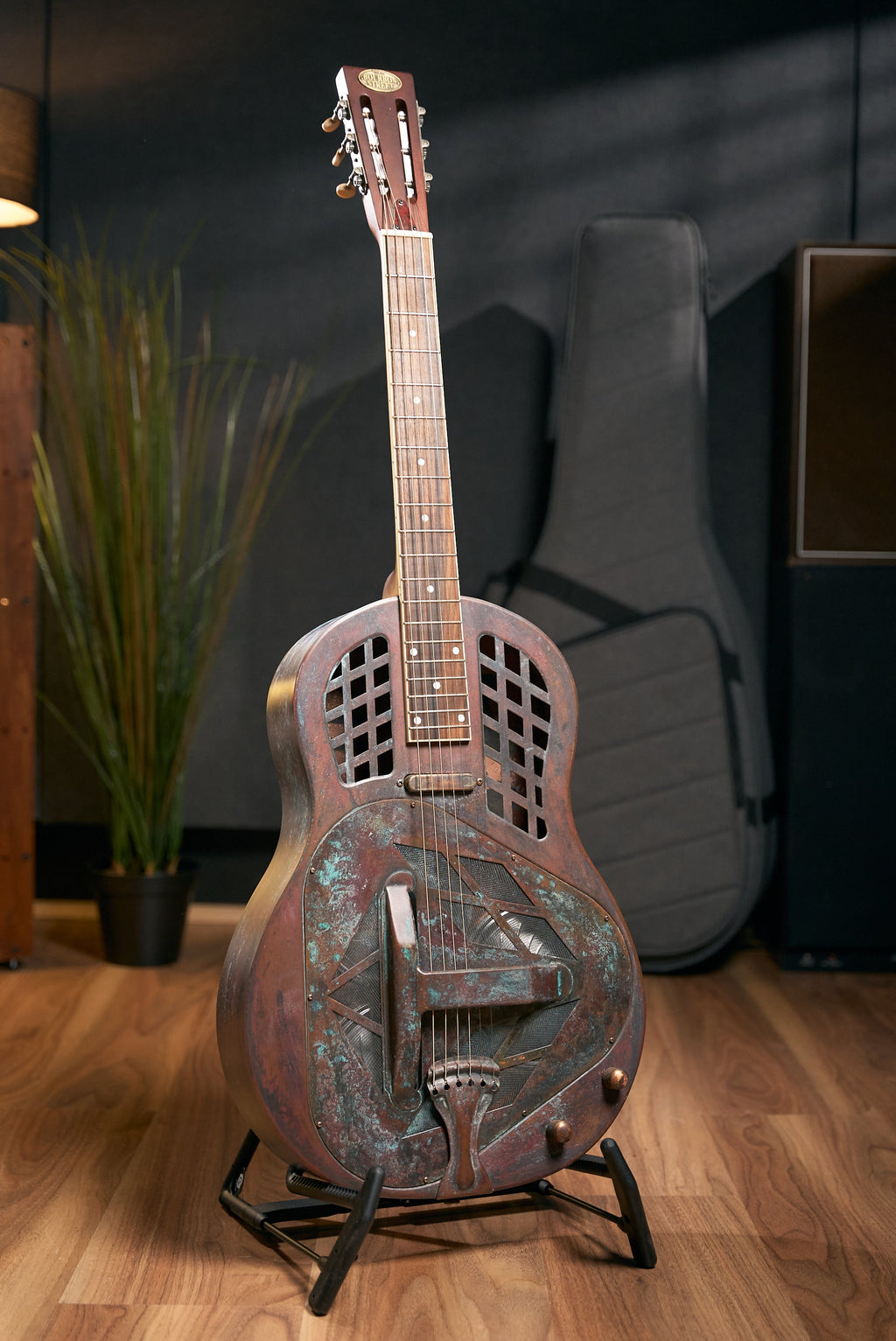 Bourbon Street BSR-3C-CR Tricone Resonator w/Case - Copper Rust - Pre-Owned