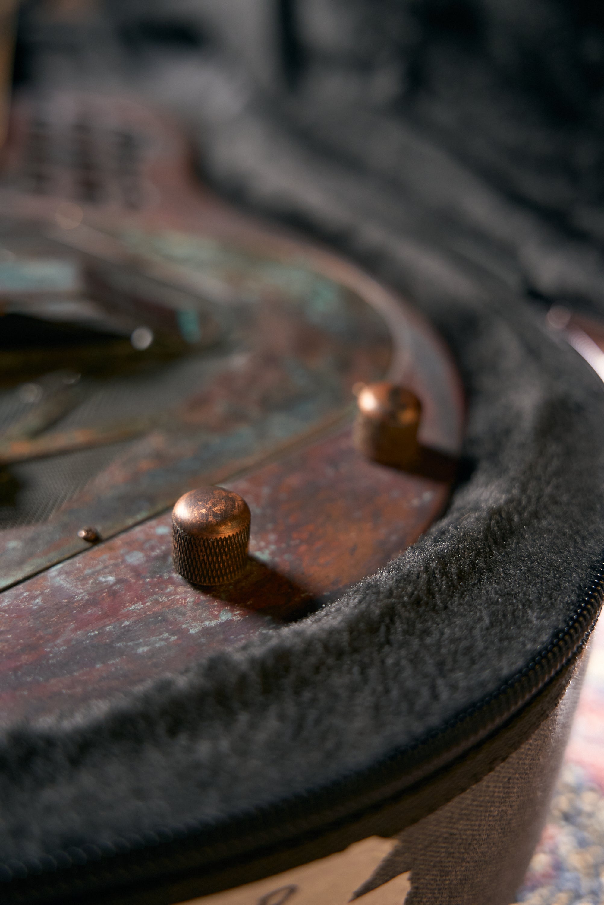 Bourbon Street BSR-3C-CR Tricone Resonator w/Case - Copper Rust - Pre-Owned