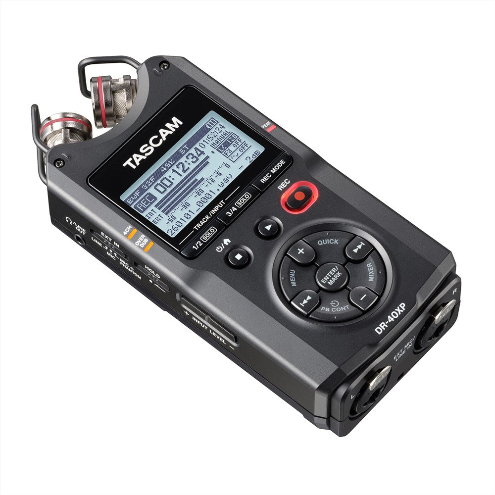Tascam DR-40XP 4ch 32-bit Float Portable Recorder
