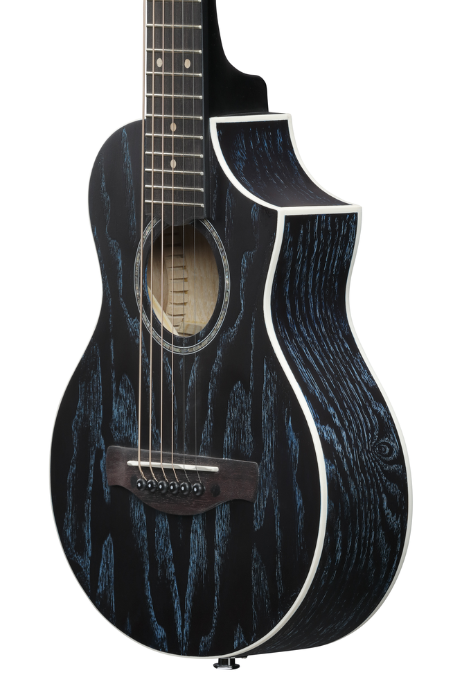 Ibanez EWP16EWB Acoustic Guitar - Galaxy Aqua Open Pore