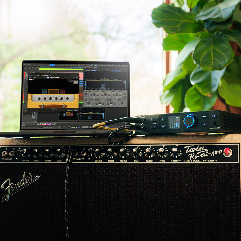 Fender Quantum HD2 20x24  24 bit / 192 kHz USB-C Audio Interface