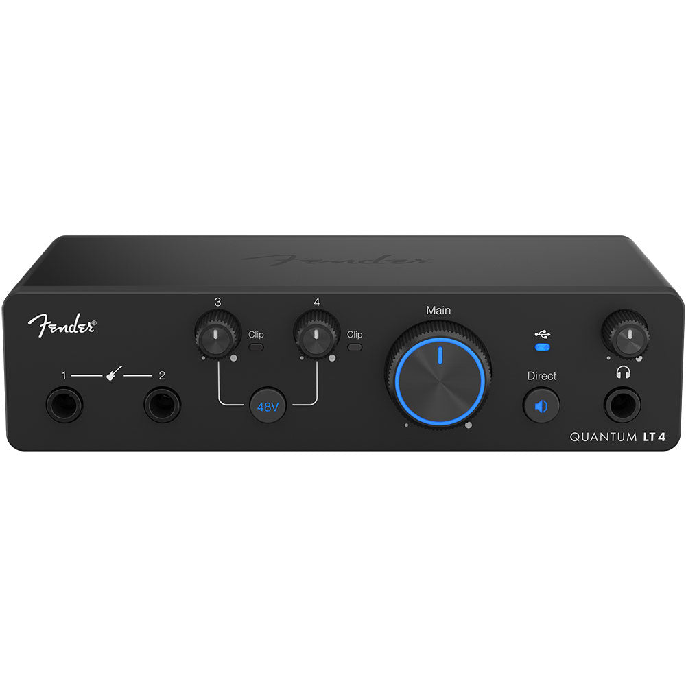 Fender Quantum LT4 4x2 24 bit / 192 kHz USB-C Audio Interface