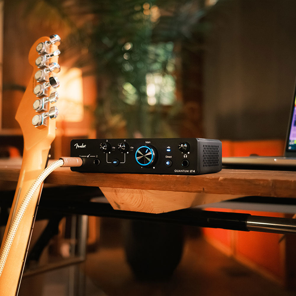 Fender Quantum LT4 4x2 24 bit / 192 kHz USB-C Audio Interface