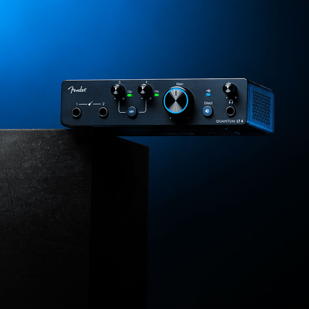 Fender Quantum LT4 4x2 24 bit / 192 kHz USB-C Audio Interface