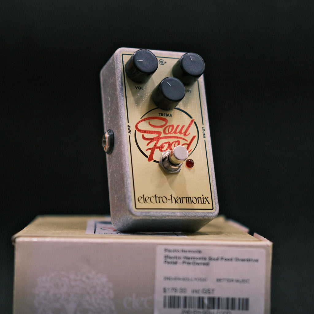 Electro Harmonix Soul Food Overdrive Pedal - Pre-Owned