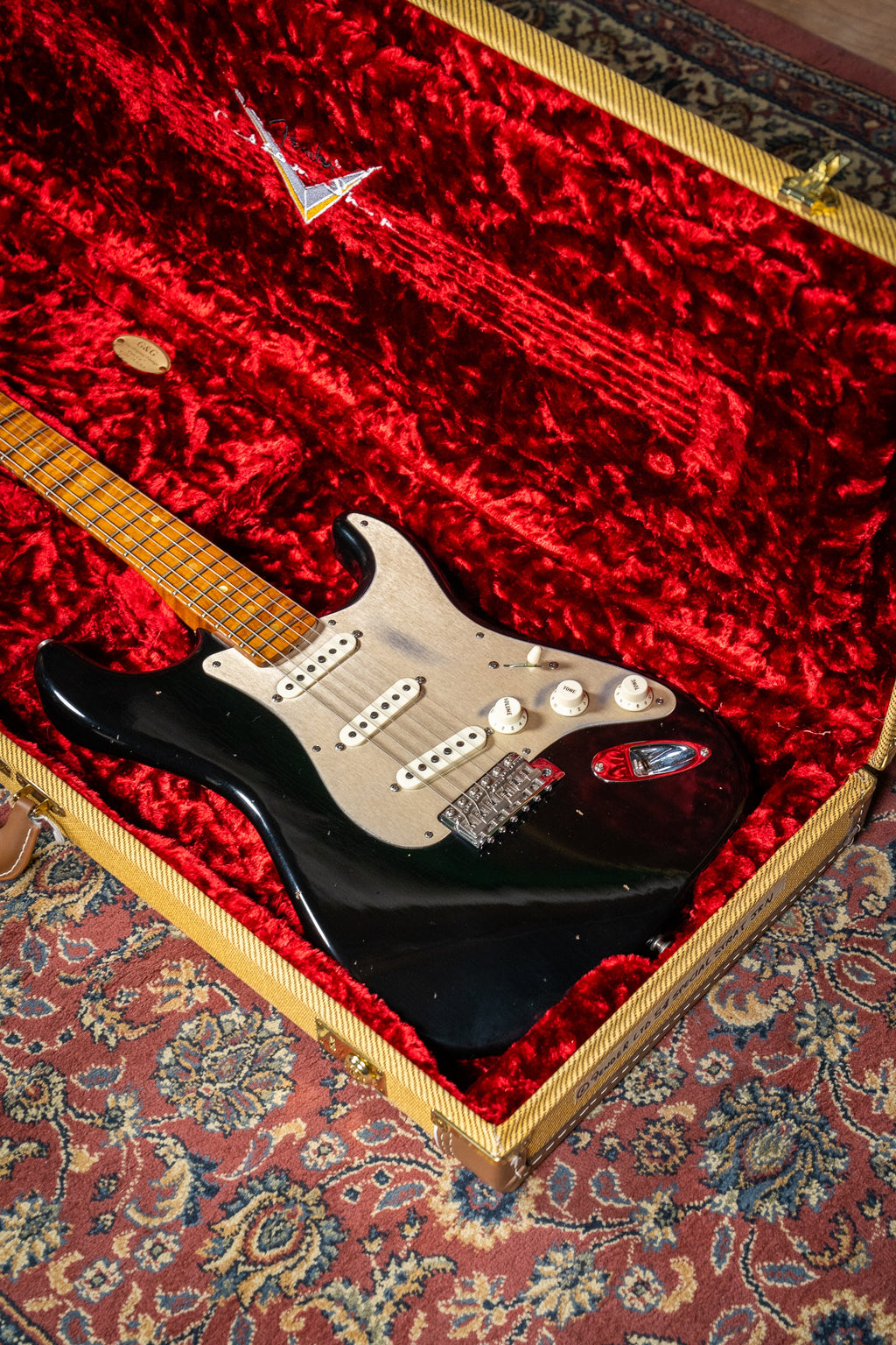 Fender Custom Shop LTD '58 Journeyman Strat w/Case + Accs - Closet Classic - Black - Pre-Owned