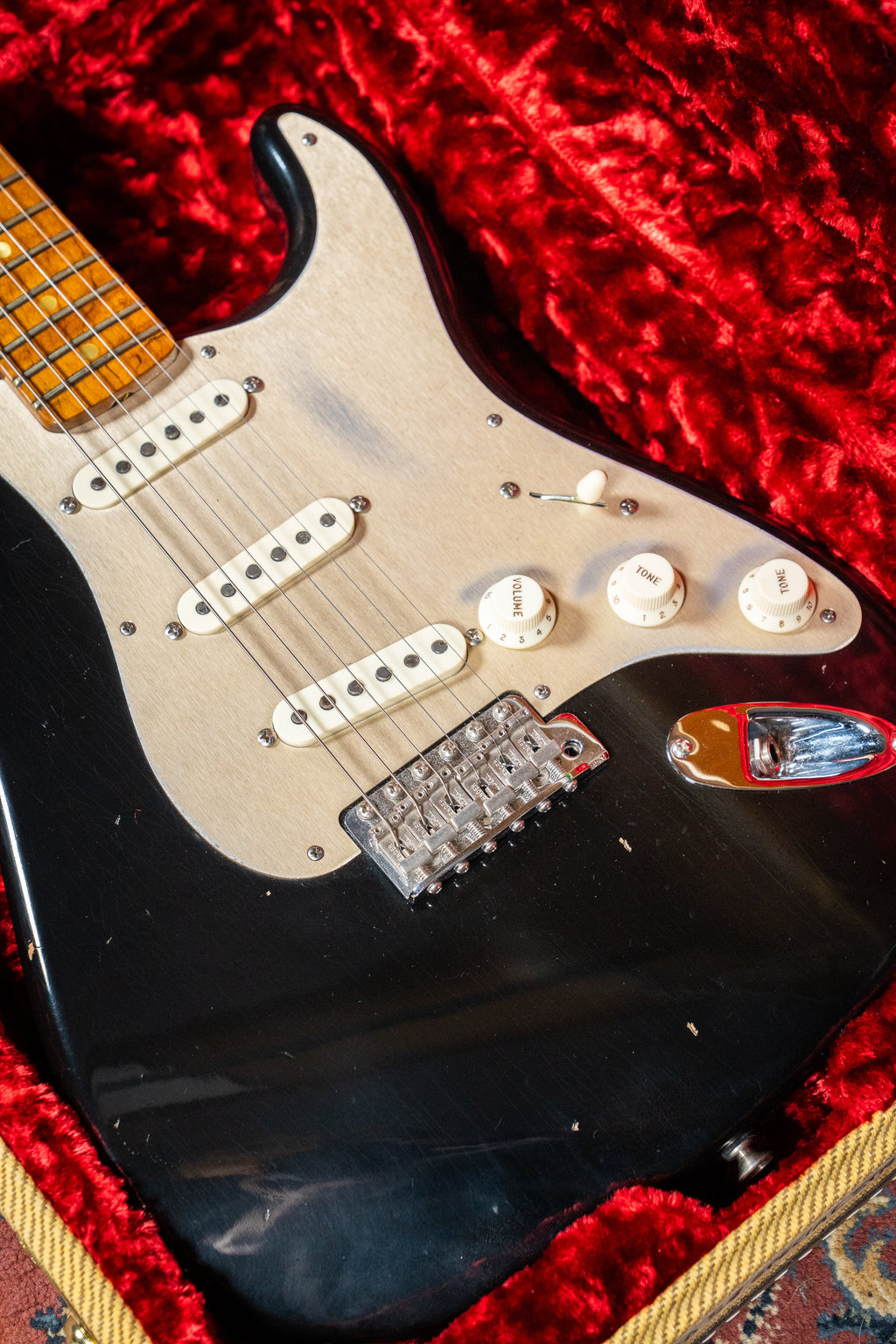 Fender Custom Shop LTD '58 Journeyman Strat w/Case + Accs - Closet Classic - Black - Pre-Owned