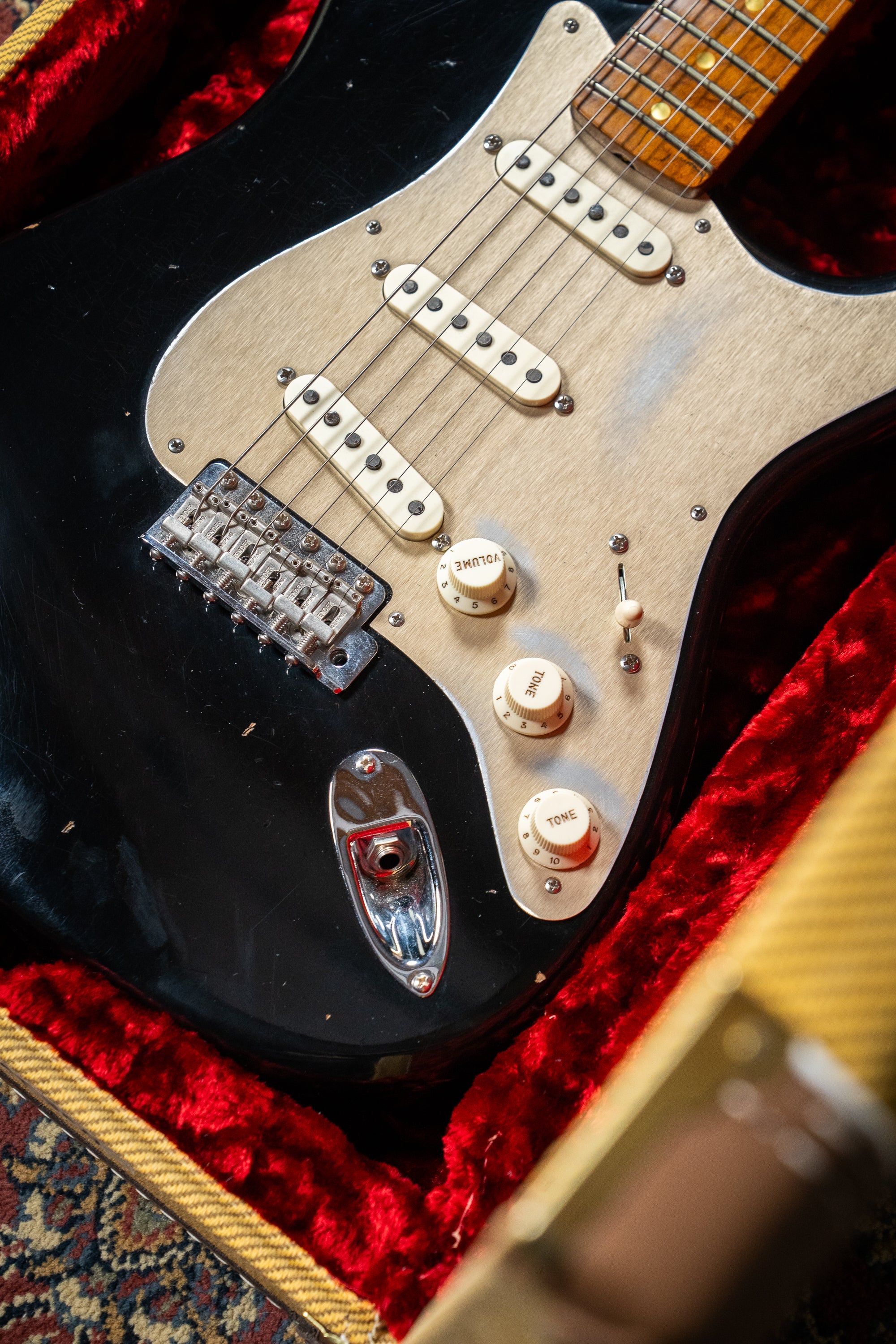 Fender Custom Shop LTD '58 Journeyman Strat w/Case + Accs - Closet Classic - Black - Pre-Owned