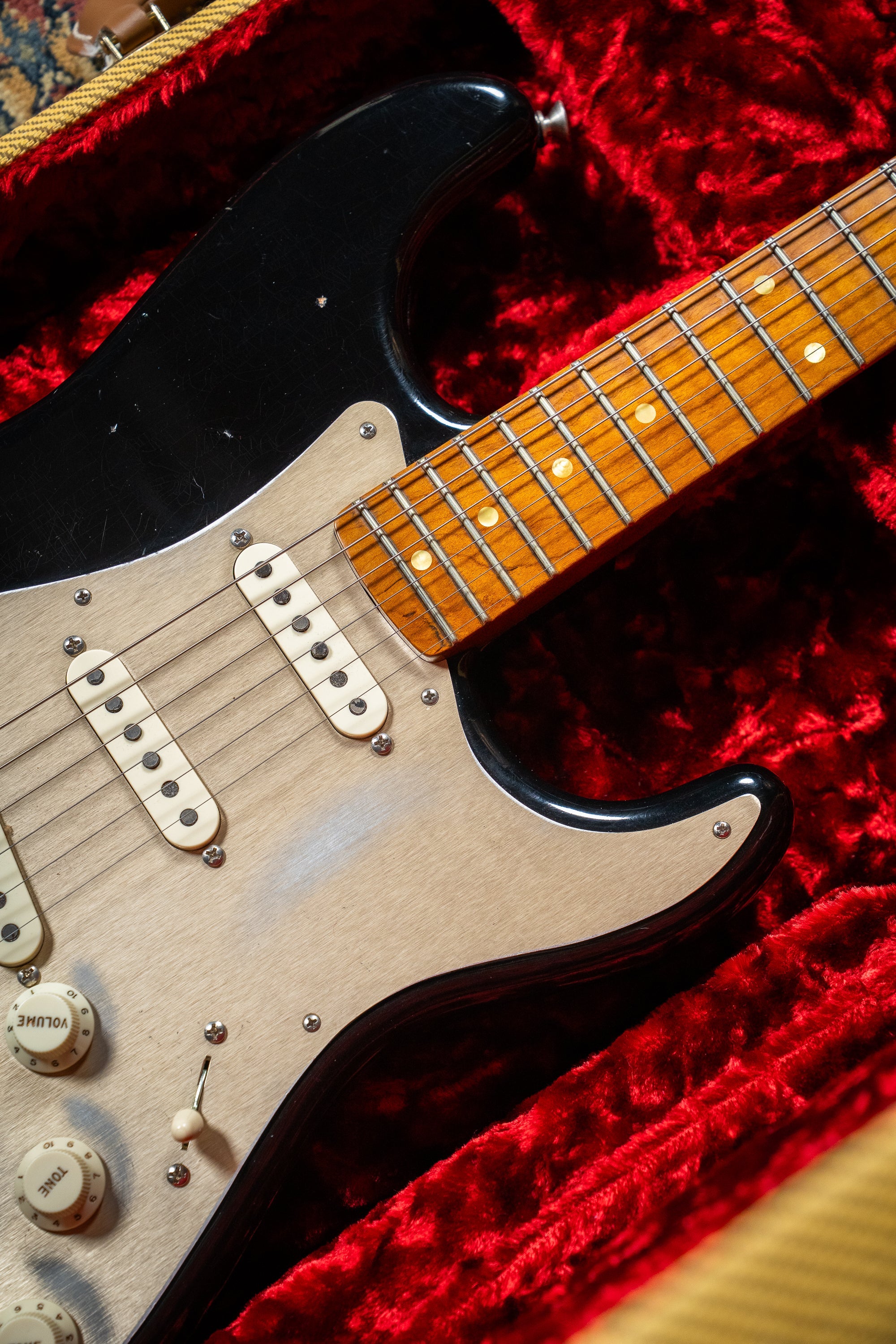 Fender Custom Shop LTD '58 Journeyman Strat w/Case + Accs - Closet Classic - Black - Pre-Owned